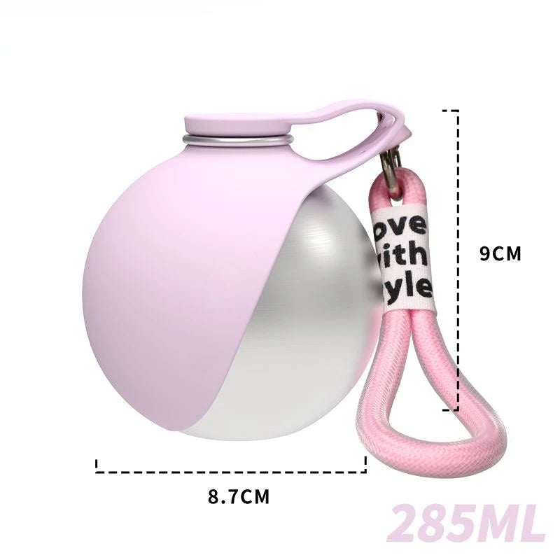 PawSip™-Dog water bottle with removable silicone bowl